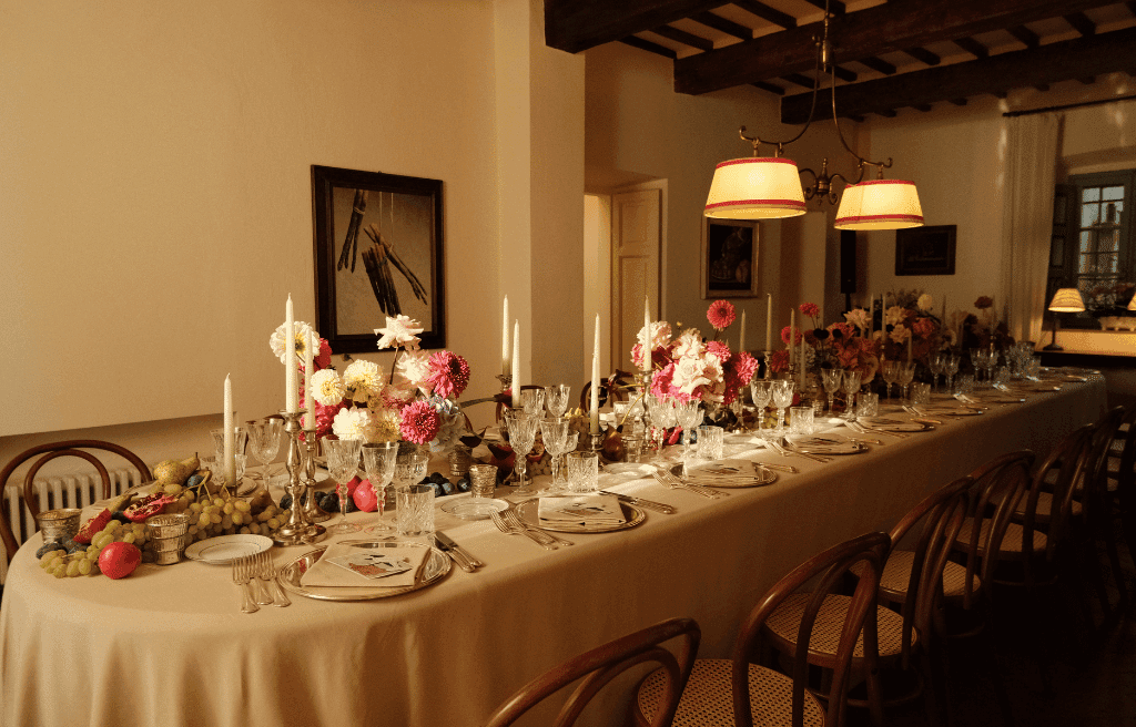 A tribute to emilio pucci through a themed dinner genius eventi