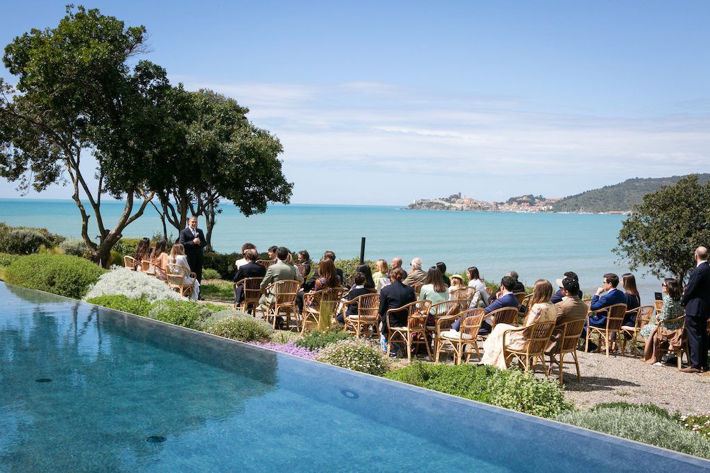 Blanc weddings wedding at villa talamo on the tuscan sea